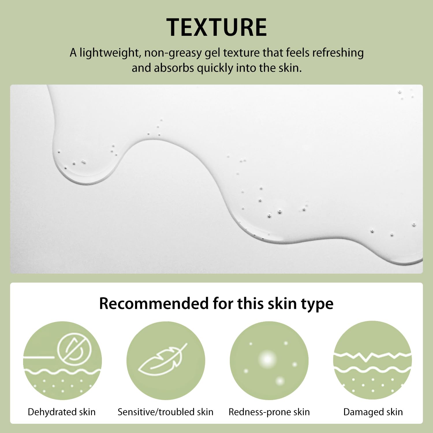 Newland All Nature Moist Pure Day Care Gel 3.21 oz Hydrating Soothing Facial Moisturizer - Image 4