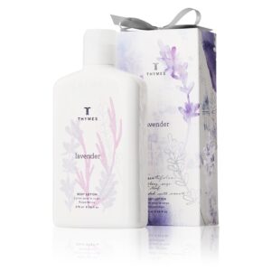 Thymes - Lavender Body Lotion - Relaxing Lavender Scent with Moisturizing Shea Butter and Vitamin E - 9.25 oz