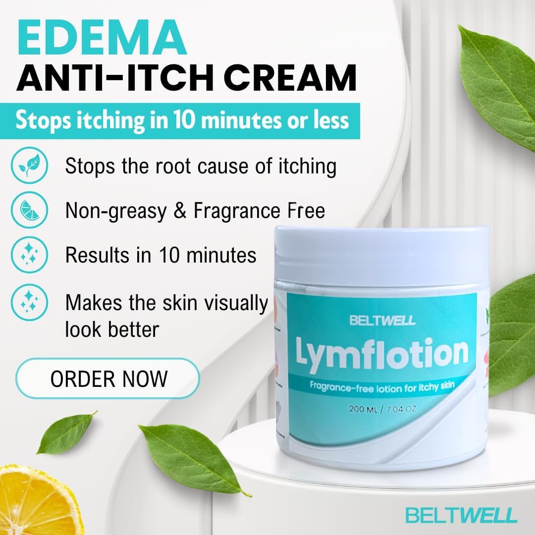 Ultra-Soft Lymphatic Lotion - Moisturizes Dry Skin, Reduces Swelling & Puffiness, Supports Healthy Circulation, Enhances Skin Health - Image 3