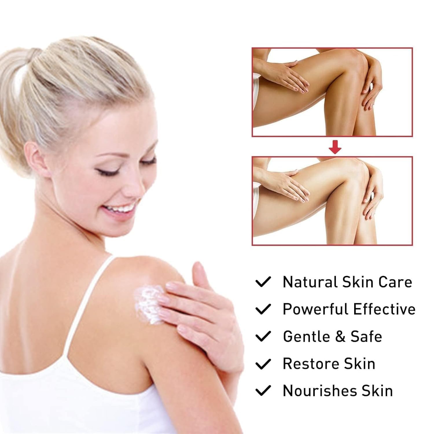 Intimate Skin Brightening Cream for Women Dark Spots Underarms Thighs Face 2.0 FL.Oz - Image 4