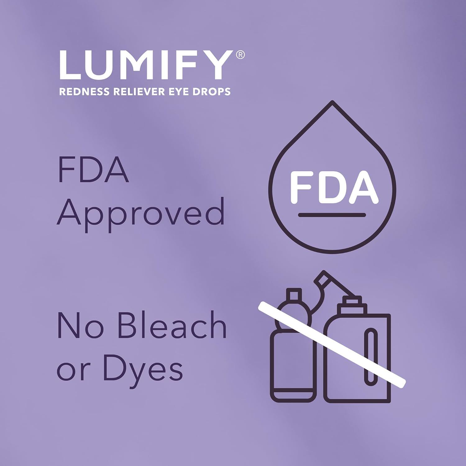 LUMIFY Eye Drops for Red Eyes, Redness Reliever for Brighter Looking Eyes, Works in 1 Minute & Lasts Up to 8 Hours, Eye Drops, 0.25 Fl Oz (7.5mL) - Image 5