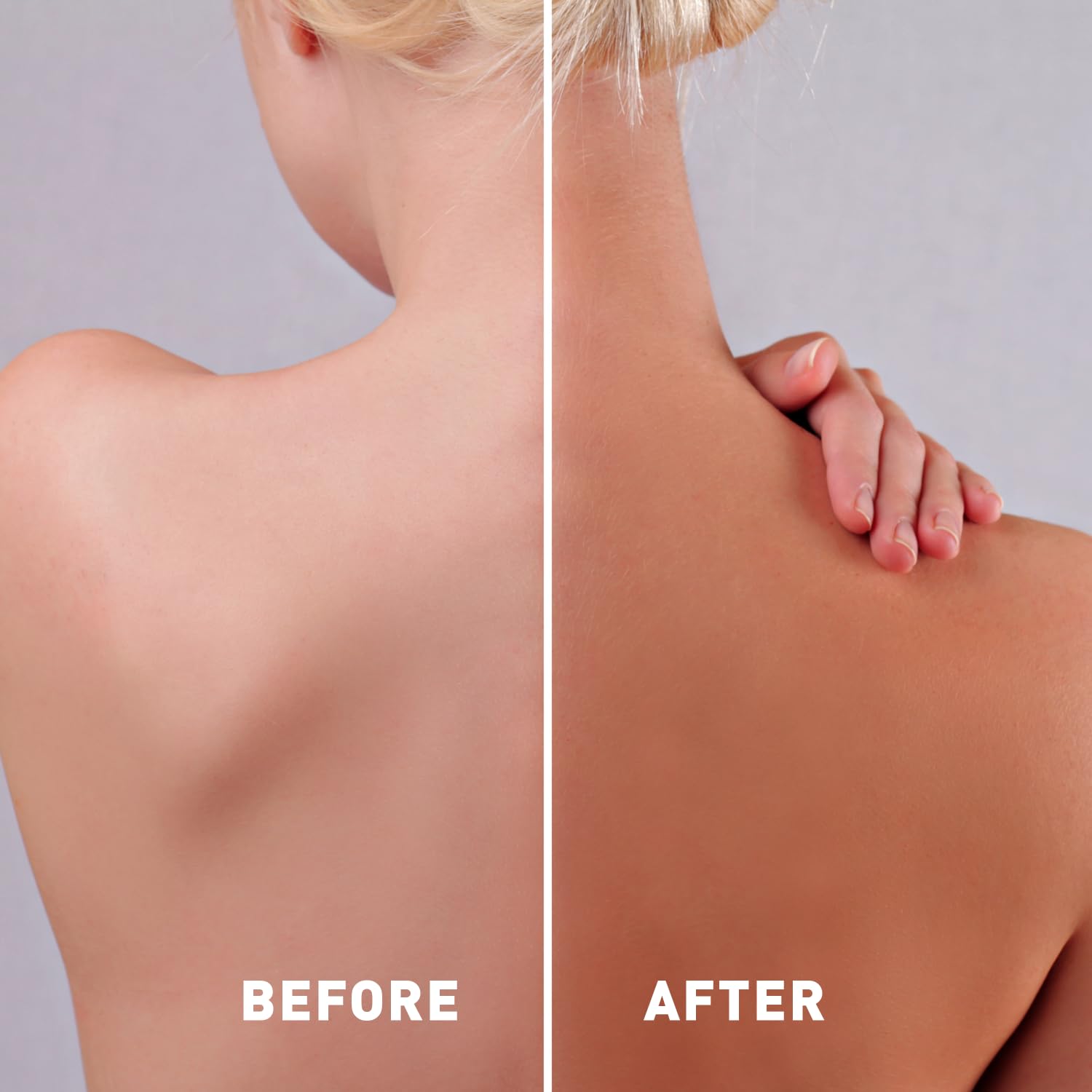 Sunless Tanning Lotion - Light to Medium tones | Indoor Self- Tanner | Body Tanning Lotion | Sun- Kissed Glow| Bronzer Lotion For All Skin Types |Just Nutritive | 8 Oz - Image 9