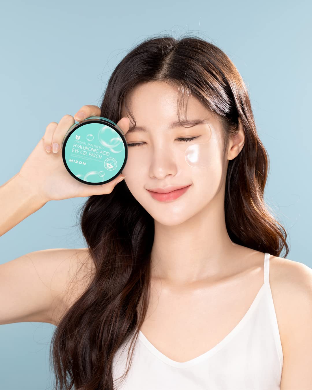 MIZON Hyaluronic Eye Gel Patch with Triple Hyaluronic Acid and Seaweed Extracts for Deep Hydration, Plumping, and Soothing – 60pcs – Improves Dryness and Smooth Texture - Image 6
