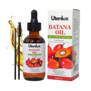 100% Pure Botana Oil Hair Growth, Dr. Sebi Organic Ojon Oil for Hair Growth, Cold Pressed, Sourced from Honduras, 2 oz