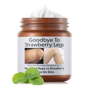 Strawberry Legs Treatment For Women - Kera-tosis Pil-aris Treatment Lotion for Dry Skin - Strawberry Skin Trea-tment Body Moisturizer - Rough and Bumpy Skin Lotion - Straw berry S kin Remover