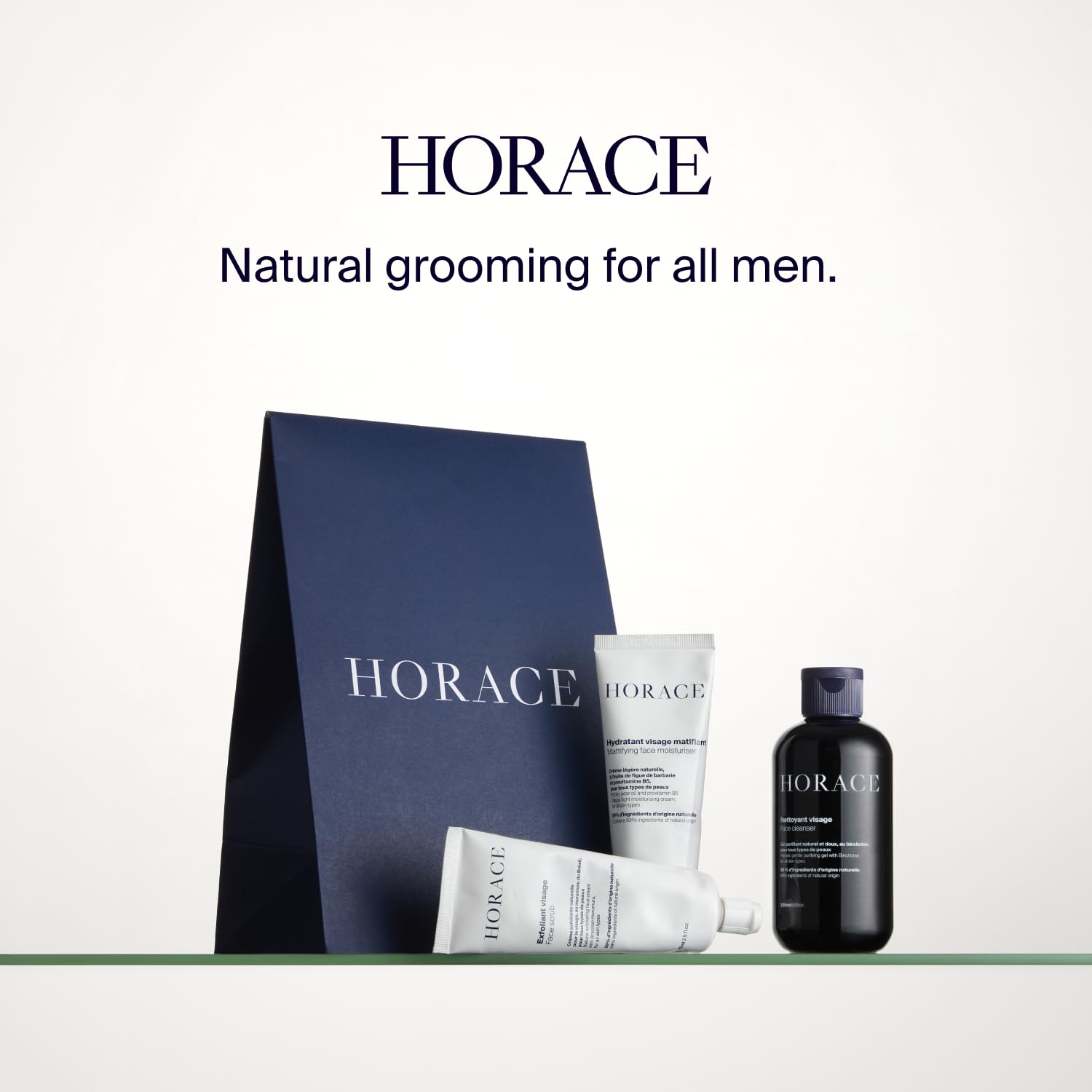 HORACE Rich Face Moisturizer for Men - Hydrating Cream with Organic Prickly Pear Oil and Shea Butter - Moisturising Skincare for All Skin Types - Unscented, 2.5 fl.oz - Image 6