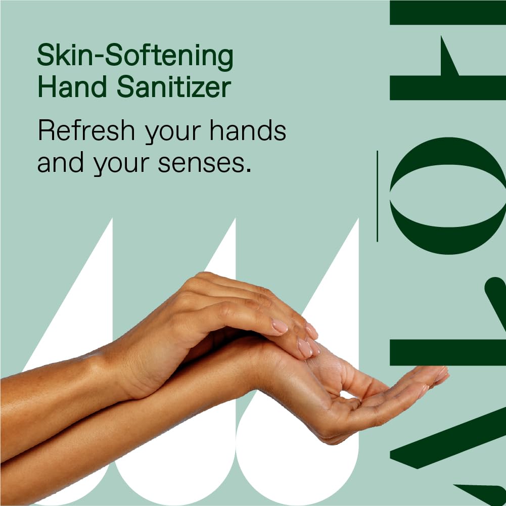 ALŌH Hand Sanitizer Gel 2-pack 8oz Bottles Peppermint Eucalyptus Aloe for All Ages - Image 6