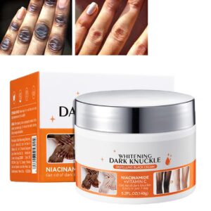 5.2oz Large Dark Knuckle Whitening Cream,Skin Bleaching For Dark Knees and Elbows,Body Moisturizing Strong Joint Whitening Cream for Clavicle,Neck,Niacinamide Vitamin C Dark Spot Corrector Remover