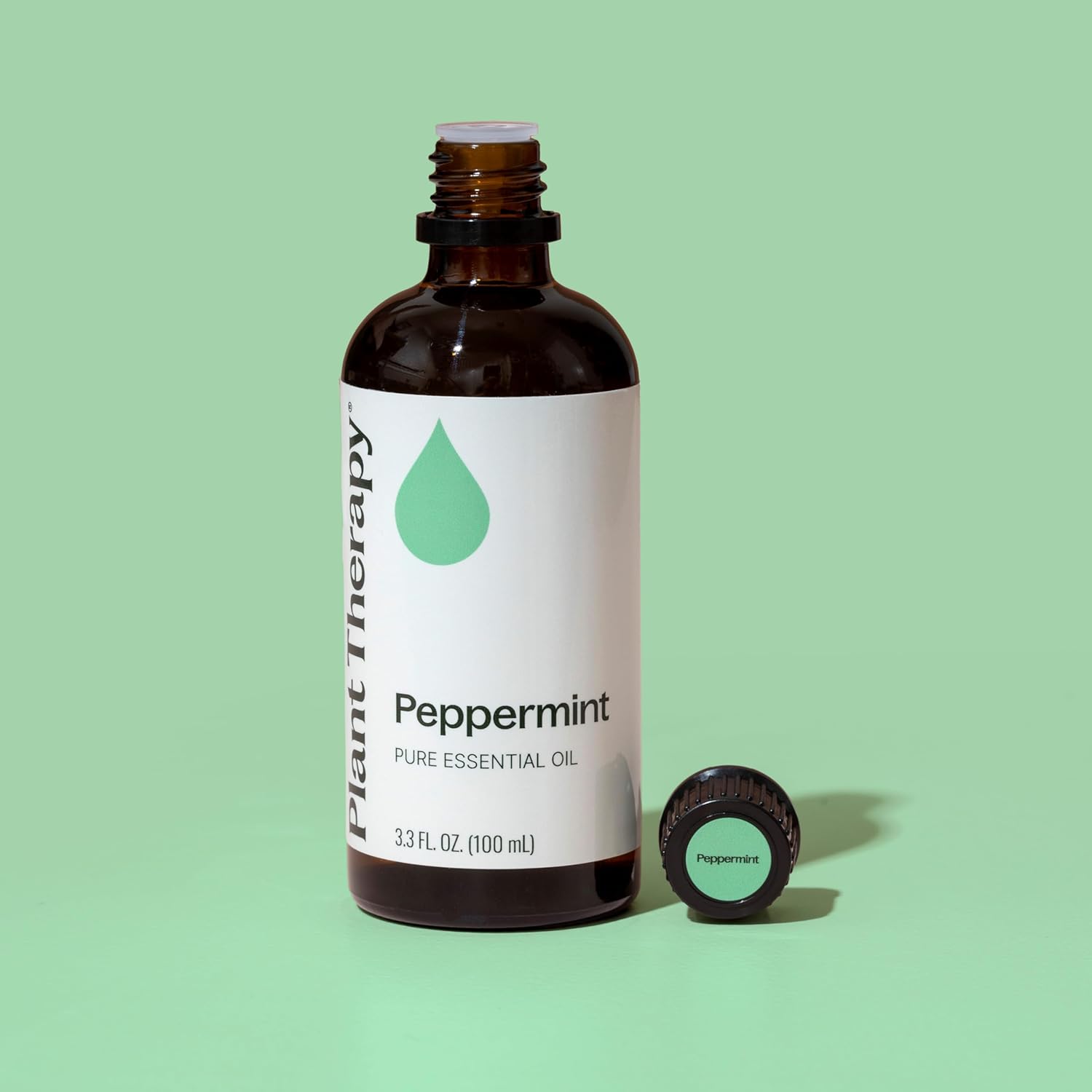 Plant Therapy Peppermint Essential Oil 100 mL (3.3 oz) 100% Pure, Undiluted, Natural Aromatherapy for Diffuser & Topical Use, Digestion, Respiratory, & Massage, Peppermint Oil for Skin & Hair - Image 8
