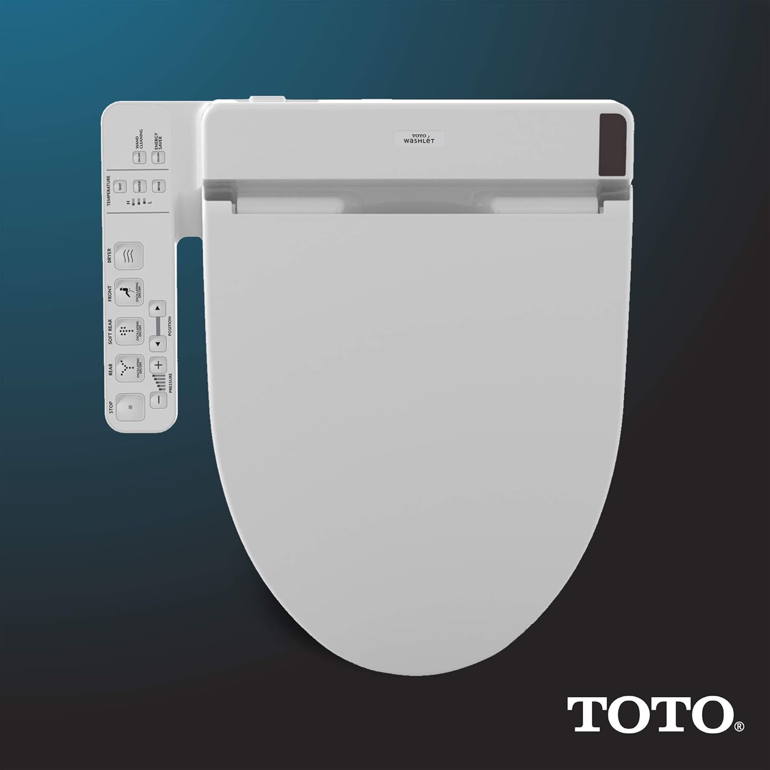 TOTO SW2034#01 C100 Electronic Bidet Toilet Cleansing Water, Heated Seat, Deodorizer, Warm Air Dryer, and PREMIST, Elongated, Cotton White - Image 22
