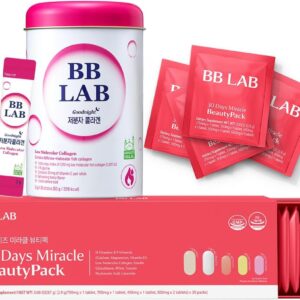 [30Days Collagen Care] Goodnight Collagen, 30 Days Miracle Beauty Pack, Powder Stick Korean Marine Collagen, Fish Collagen for Woman,Vitamin C, Fast Absorption, Fruit Flavored, Glutathione, Elastin, M