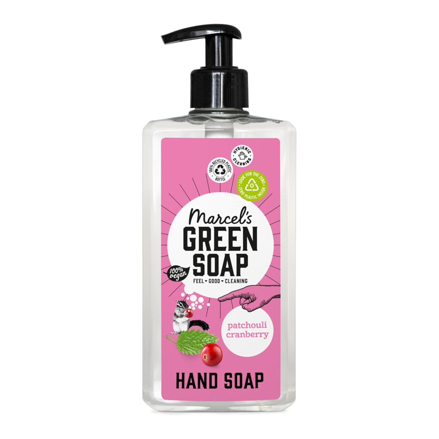 Marcel's Green Soap Patchouli Cranberry Hand Soap