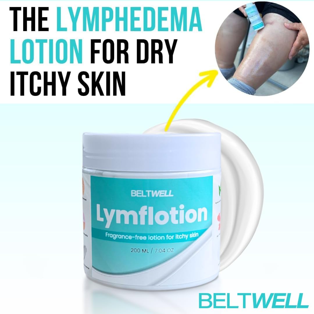 Ultra-Soft Lymphatic Lotion - Moisturizes Dry Skin, Reduces Swelling & Puffiness, Supports Healthy Circulation, Enhances Skin Health - Image 2