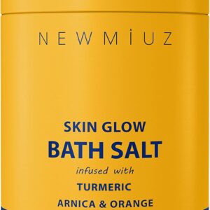 Natural Detox Bath Salt Soak Magnesium Epsom Salt Vitamin C Moisturize Skin Turmeric Orange Arnica Essential Oil Relaxation Stress Relief Gift Women