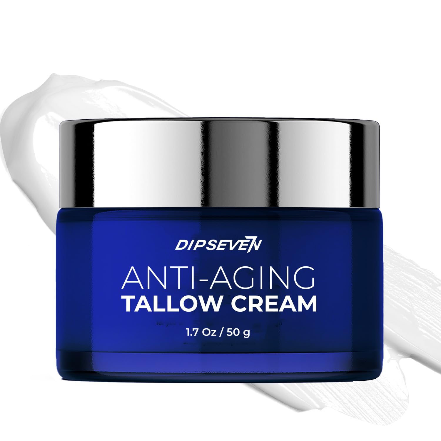 Men's Wrinkle Defense Beef Tallow for Face: Anti-Aging Cream For Men with Beef Tallow, Retinol & Peptides - Day & Night - Facial Skin Care - Anti Wrinkle Organic Face Cream Moisturizer
