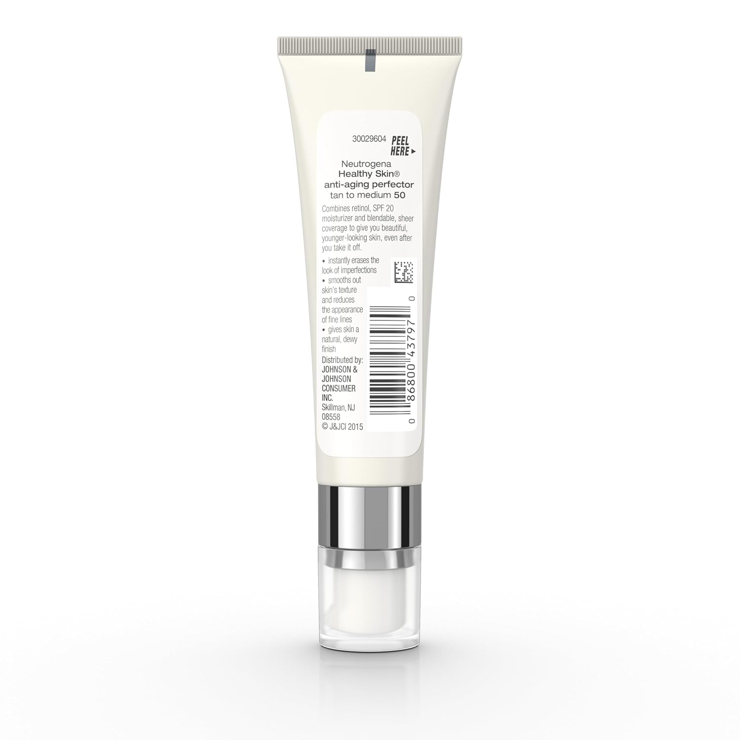 Neutrogena Healthy Skin Anti-Aging Tinted Moisturizer SPF 20 Tan to Medium 1 Ounce - Image 9