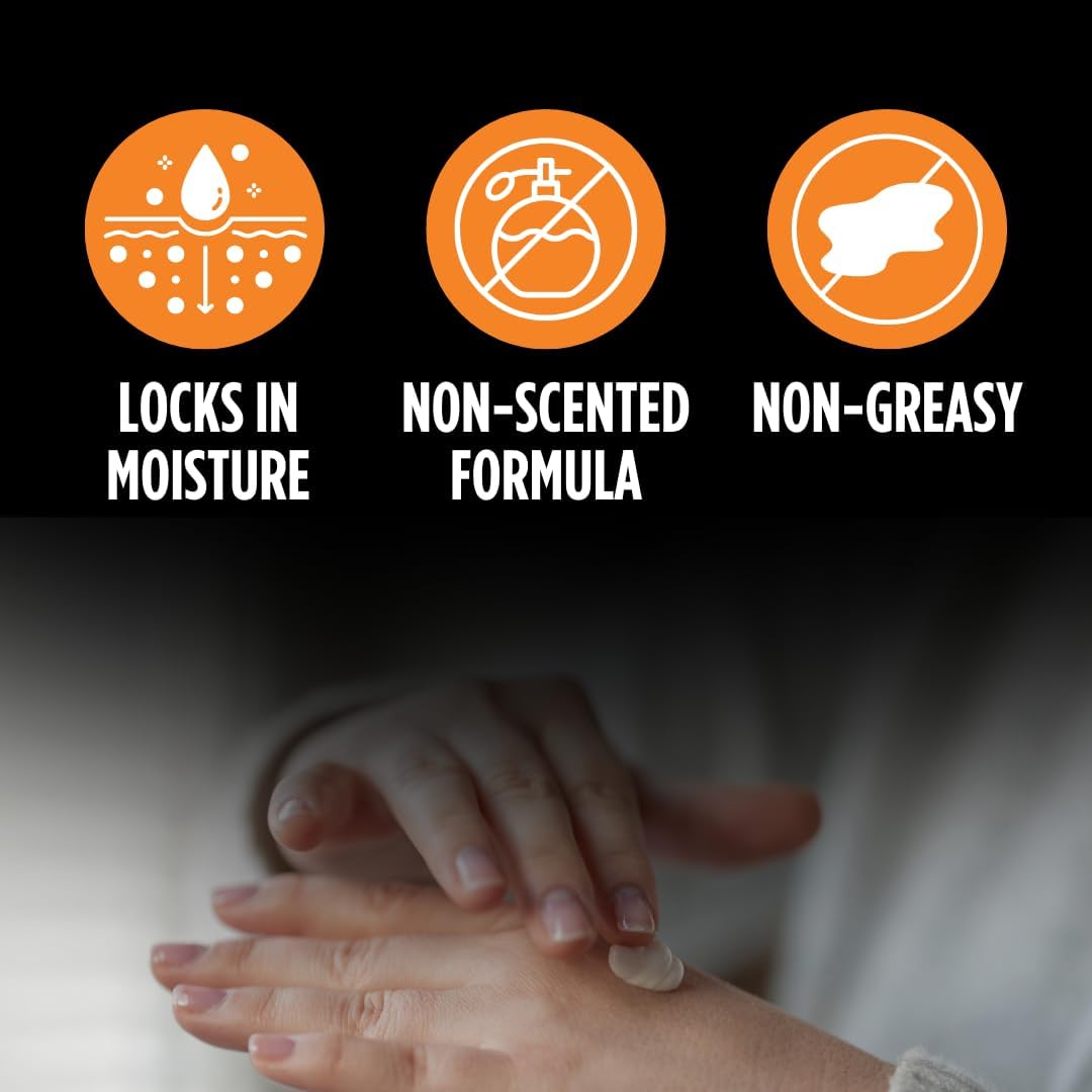 Fast Orange Hand Repair Cream, Repairs Dry & Cracked Hands after Heavy-Duty Automotive Work, On-the-go Compact Size 3oz, Non-Greasy and Unscented - Image 4