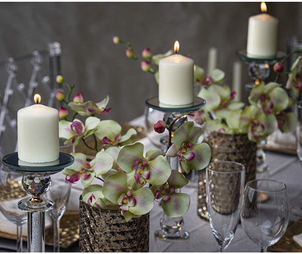 Bolsius Ivory Pillar Candles 2x3 Inch, 20 Pack, Unscented, Dripless, Clean Burning - Image 4