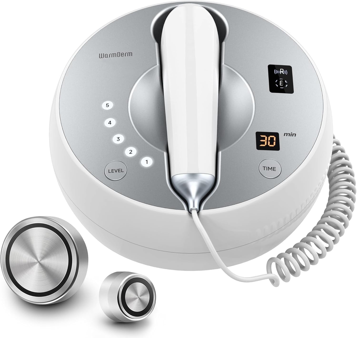Double Effect 5-in-1Skin Firming Facial Device, Professional Home Beauty Device for Face and Body, 2025 New Upgrade 5 Energy Levels - Salon Results