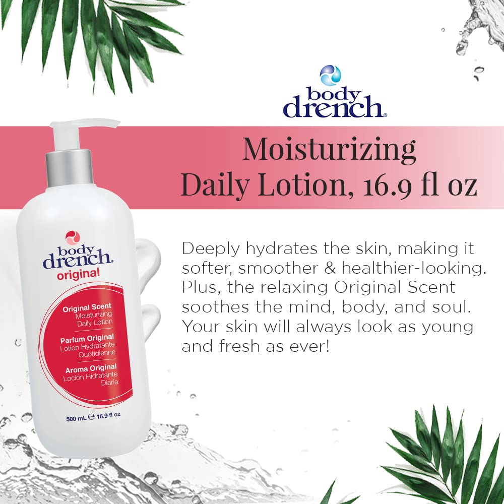 Body Drench 16.9 oz Moisturizing Lotion for All Skin Types - Image 2