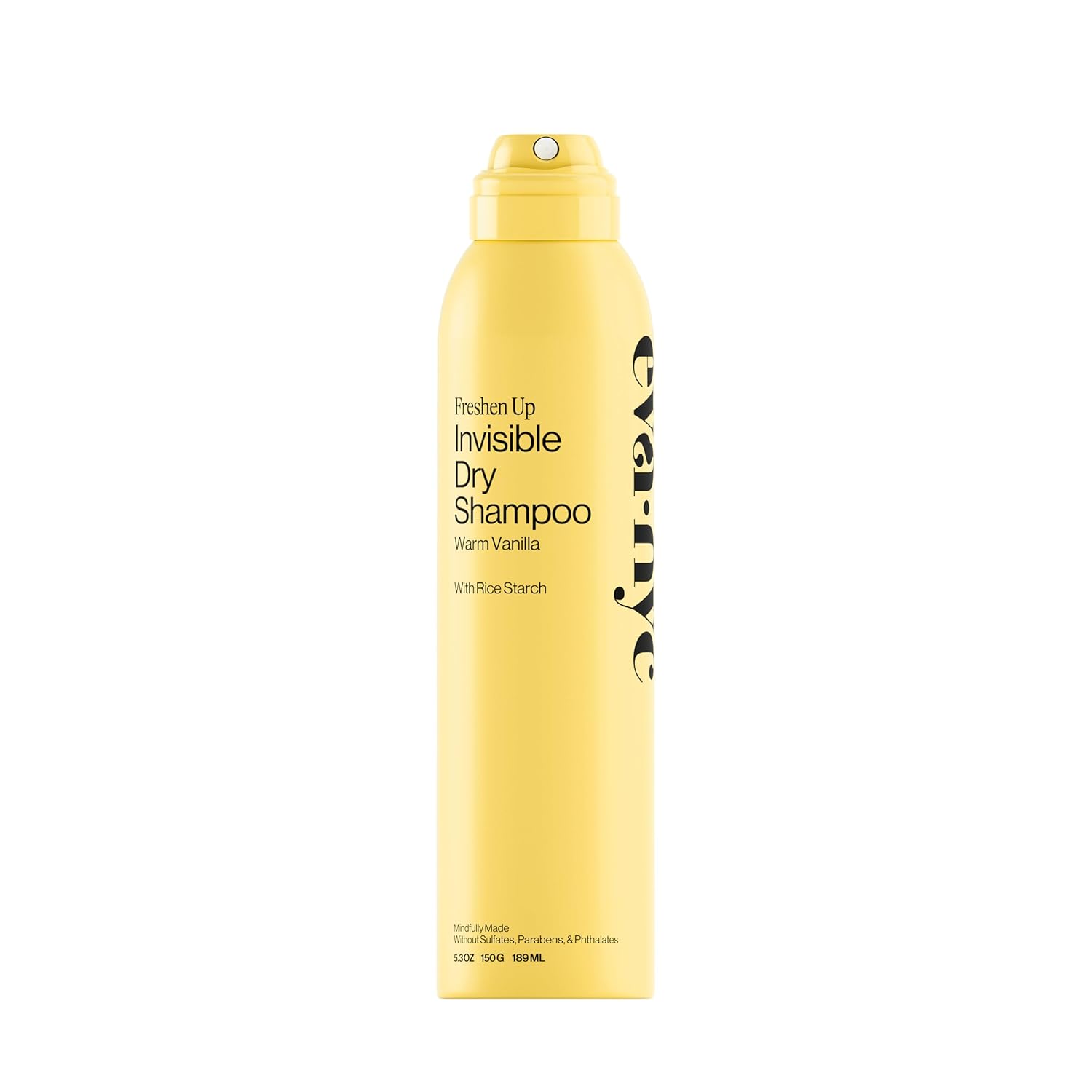 Eva NYC Freshen Up Invisible Dry Shampoo, Warm Vanilla Scent, 5.3 oz