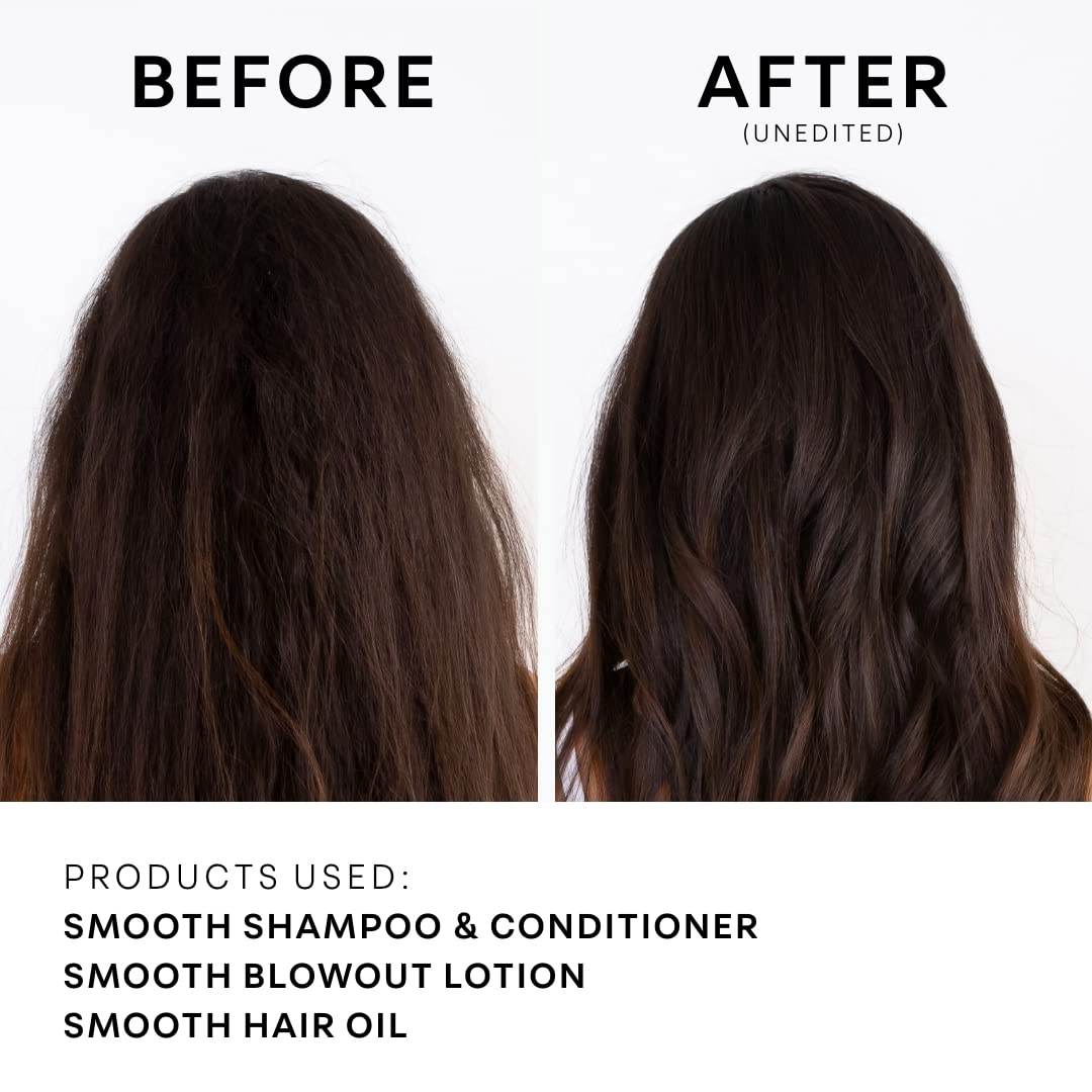 NATURELAB. TOKYO Perfect Smooth Hair Oil: Heat and Color Protection, Enhances Smoothness and Shine to Untamed Hair I 1.7 FL OZ / 50ml - Image 9