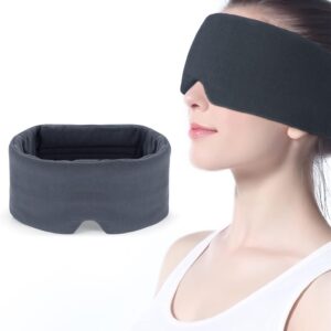 Mavogel Sleep Mask - Modal Material Eye Mask for Sleeping, Ultra Soft and Skin Friendly Full Eye Covers for Women/Men, Perfect Light Blocking Sleeping Mask for Travel Yoga Nap, Fully Adjustable Strap