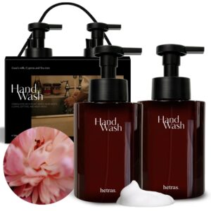 Perfume Bubble Hand Wash with Pump Dispenser 17.4 fl oz x 2 Pack | Bombshell - Floral & Fruity Scent | Hydrates & Cleanses Skin | Gentle & Mild Ingredients