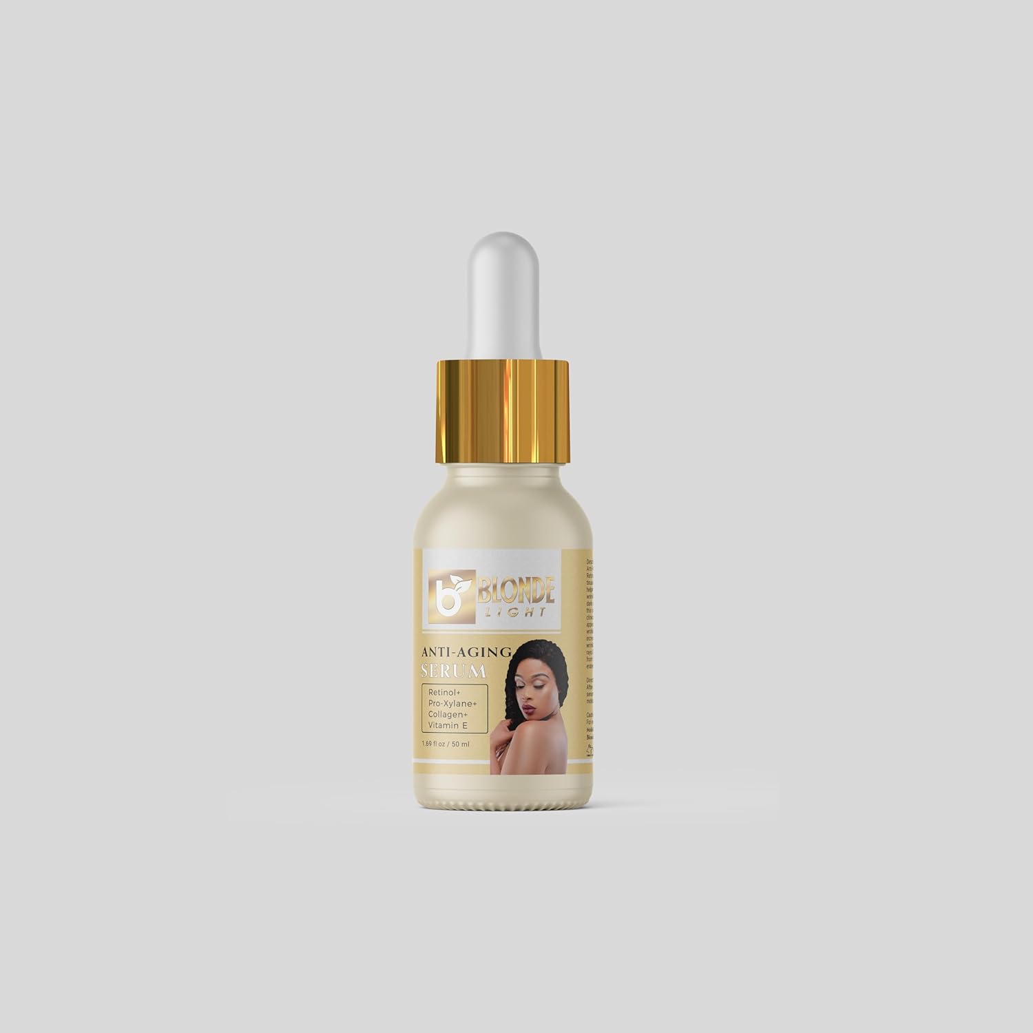 BLONDELIGHT Anti-Aging Serum with Retinol & Collagen | Hydrating & Moisturizing for Fine Lines | Wrinkles, & Visible Aging | Restores Youthful Skin | Anti-Aging Skincare for Face, Neck, & Eyes - 50ML