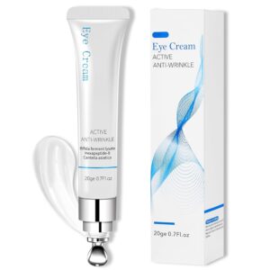 Under Eye Cream for Puffiness| Dark Circles| Wrinkle| Bags Under Eyes, Eye Repair Cream Anti Aging Moisturizer, Eye Care Cream Suit Women Men Eye Firm Smooth 0.7 oz