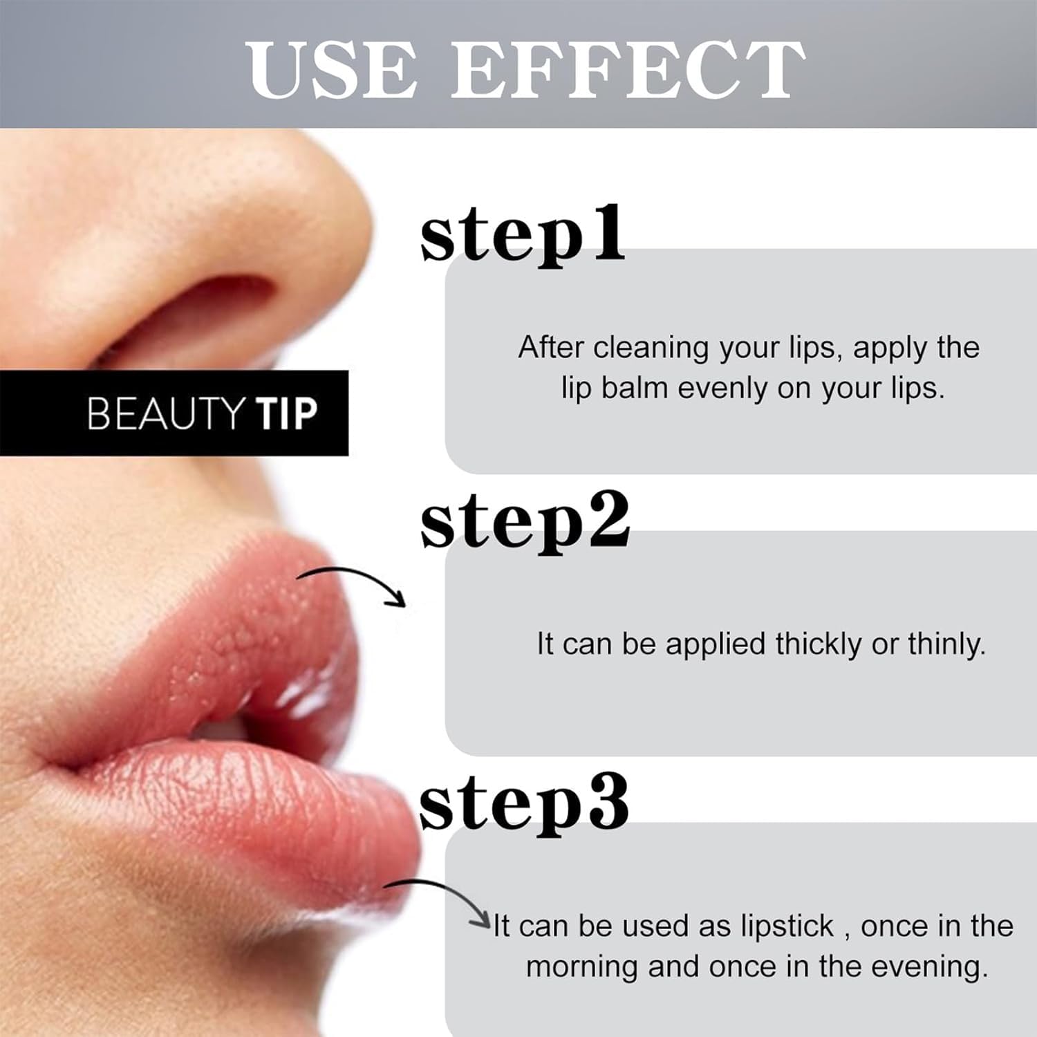 Turmeric Lip Balm for Dark Lips, Lip Balm for Dark Lips, Dark Lips Treatment for Smokers, Lip Exfoliator for Lip Softening & Hydration, Help Fade Lip Discoloration (1) - Image 7