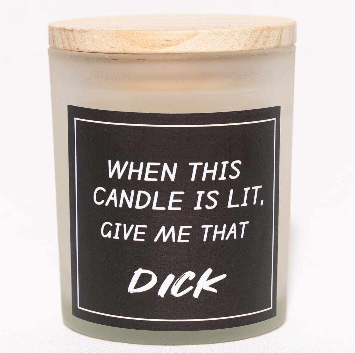 Candles for Men,Husband and Boyfriend, Funny Candles,Sex Candle,Unique Anniversary, Valentine's Day, Birthday, Christmas Gifts, Couple Gift, Single Female Bride Shower Gift, Sandalwood Candle