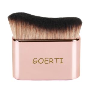 Self Tanner Kabuki Brush for Body, Professional Body Makeup Brush for Flawless Leg Makeup, Bronzer Shimmer Glow Blend Applicator Foundation Brush Makeup for Cream