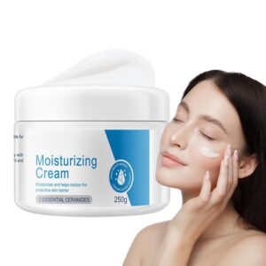 Moisturizing Face Cream for Women - Body & Face Moisturizer for Women - Lotion for Extremely Dry Skin - Oil-free Facial Moisturizer with Hyaluronic Acid & Ceramides & Shea Butter - Body Cream