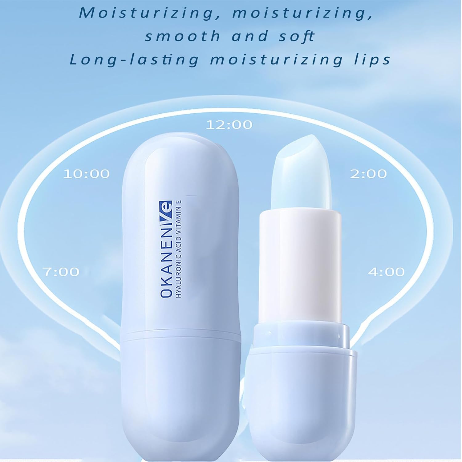 2 Pack Hyaluronic Acid Lip Balm for Hydrated, Soft, and Smooth Lips - Image 3