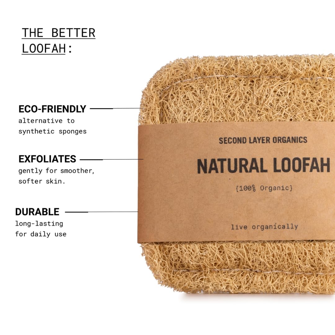 10oz Vegan Natural Body Scrub with Walnut Shells and Orange Peel Loofa Cleanser - Image 6