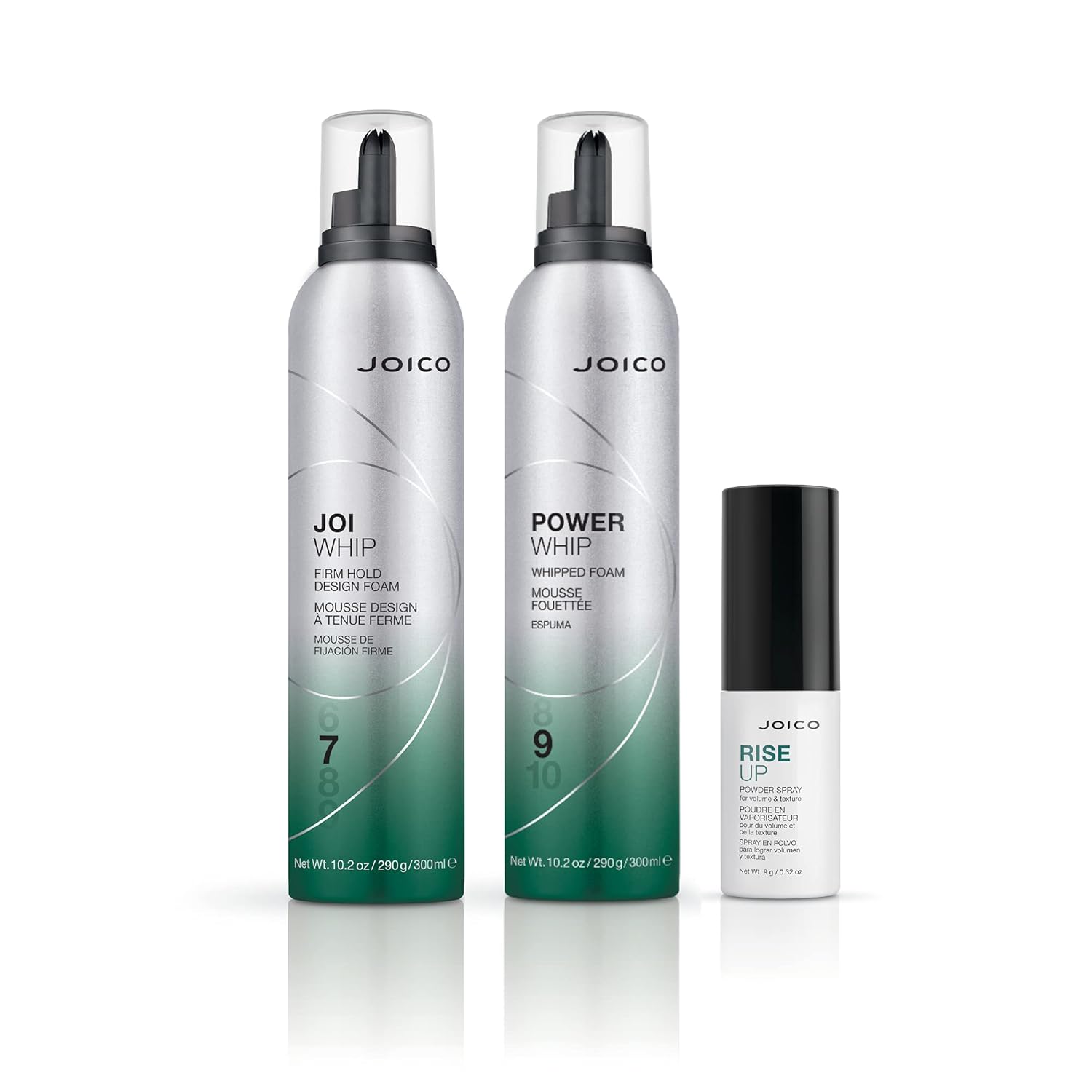 Joico Power Whip Whipped Foam | For Most Hair Types | Add Volume & Body | Thermal Heat, Humidity, & Pollution Protection | Boost Shine | Control Frizz & Flyaways | Silicone & Paraben Free - Image 7