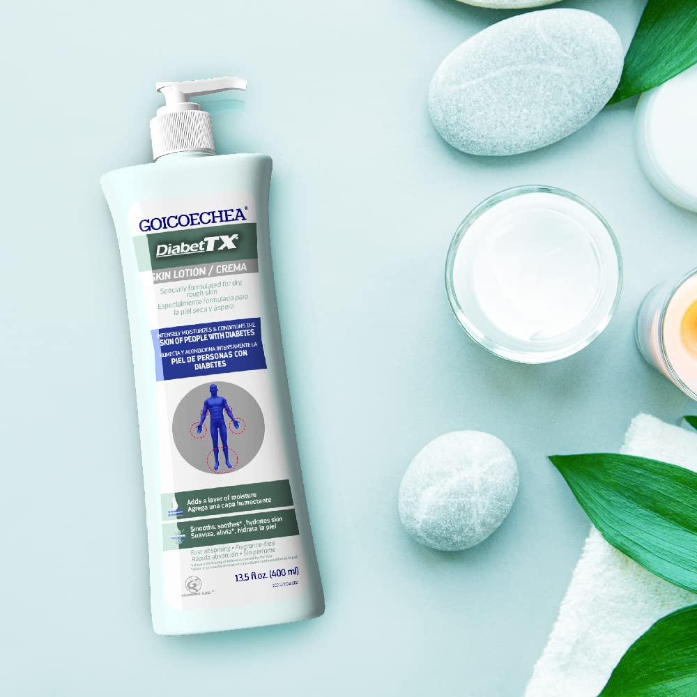 Goicoechea Diabet TX 13.5 Oz Hydrating Body Lotion for Diabetic Dry Skin - Image 4