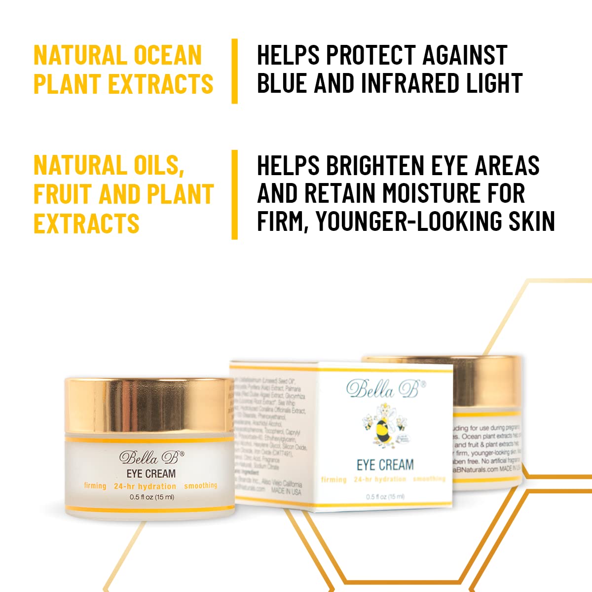 Bella B Eye Cream 1.7 oz Jar - Facial Glow - Pregnancy Skin Care - Pregnancy Skincare - Natural Eye Cream - Anti Aging Eye Cream - Organic Eye Cream - Prenatal Skin Care - Healthy Beauty - Image 6