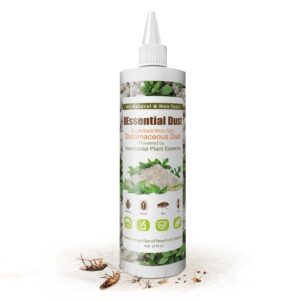 EcoVenger DEssential Dust, Kills Bed Bug, Roaches, Ants, Fleas, Crawling Insect Repellent, Food Grade Diatomaceous Earth Micro-Powder Triple Powered Peppermint/Lemongrass/Eucalyptus