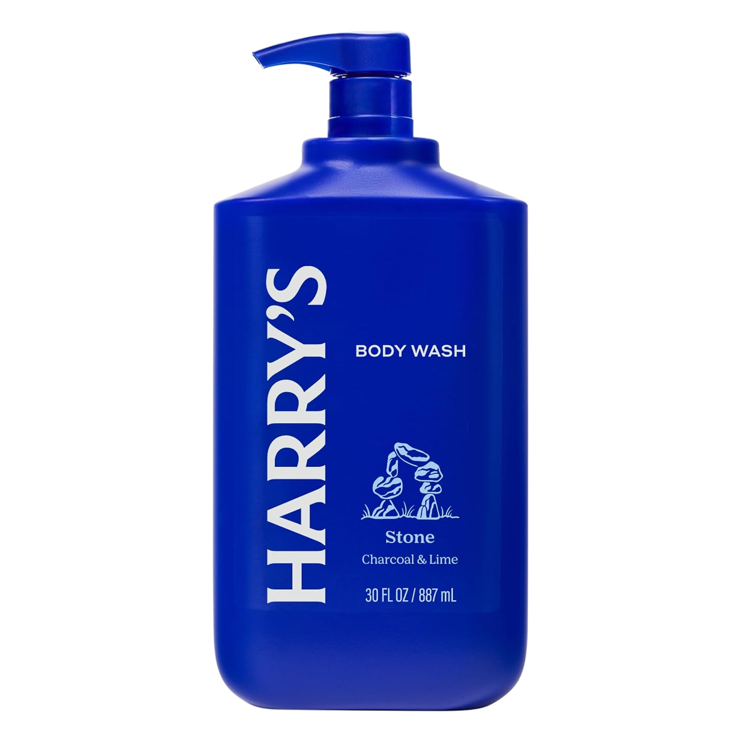 Harry's Men's Body Wash with Pump- Stone - (2 Pack) 30 fl oz - Shower Gel for Men - No Parabens, Sulfates, or Dyes - Image 2