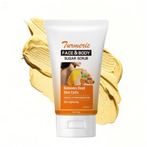 KP Bump Eraser Body Scrub, Body Scrub for Keratosis Pilaris, Body & Foot Scrub Exfoliates for Hydrated Nourished Skin, Deep Moisturize Cleanser for All Skin Types, Turmeric Legs Treatment for Women