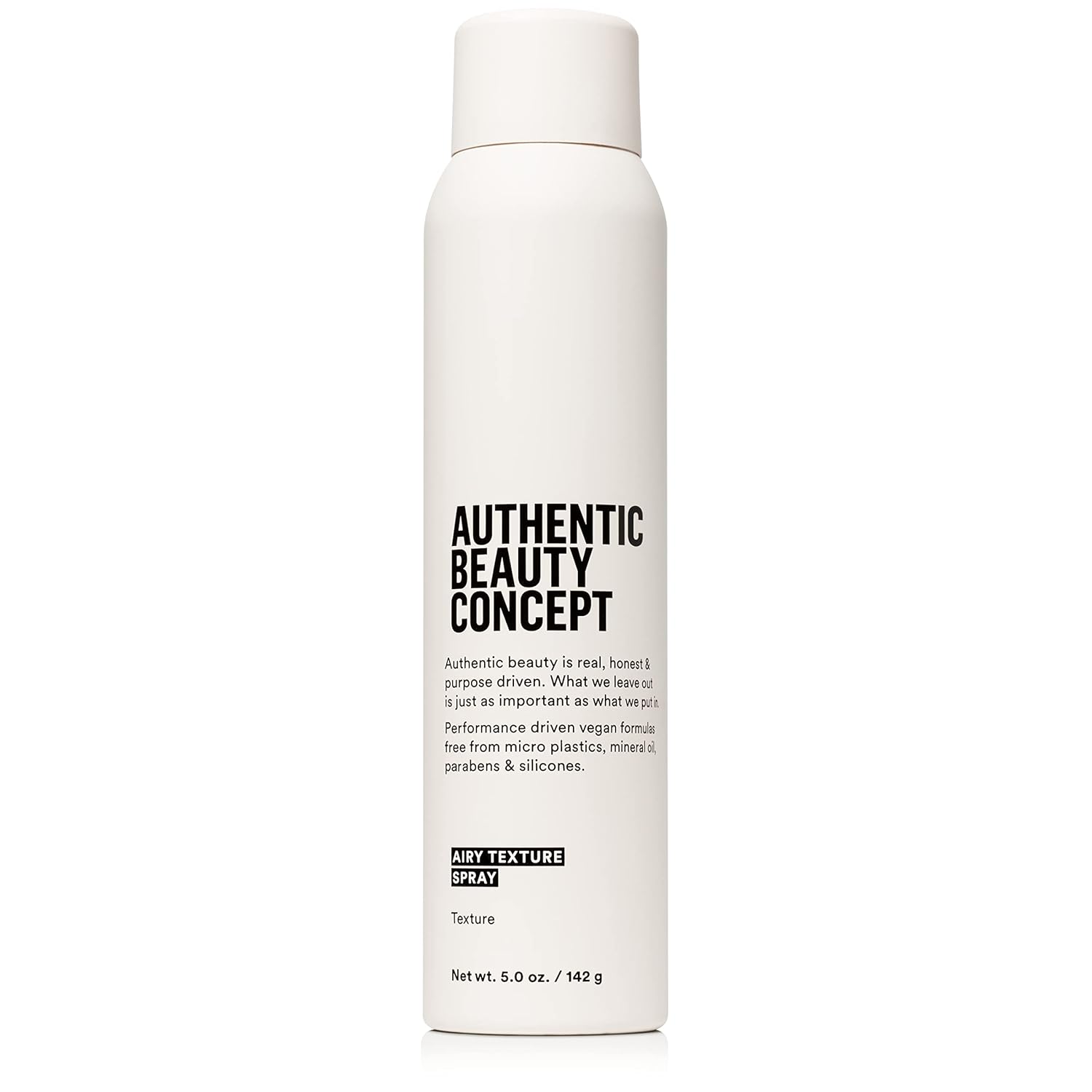 Authentic Beauty Concept Airy Texture Spray | Dry Texturizing Volume Spray | Instant Lift & Effortless Volume | All Hair Types | Heat Protection | Vegan & Cruelty-free | Silicone-free | 5 oz.