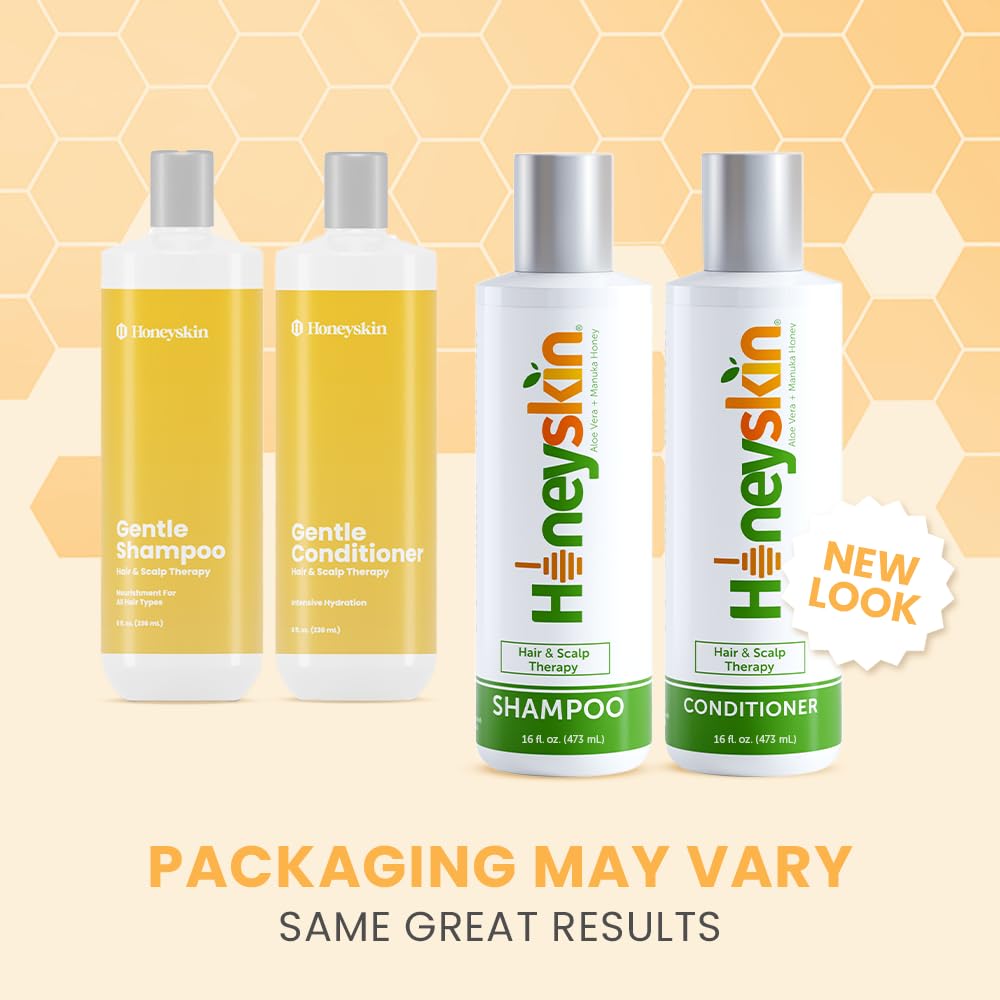 16 oz Hair Growth Shampoo and Conditioner Set with Manuka for Thinning Hair - Image 2