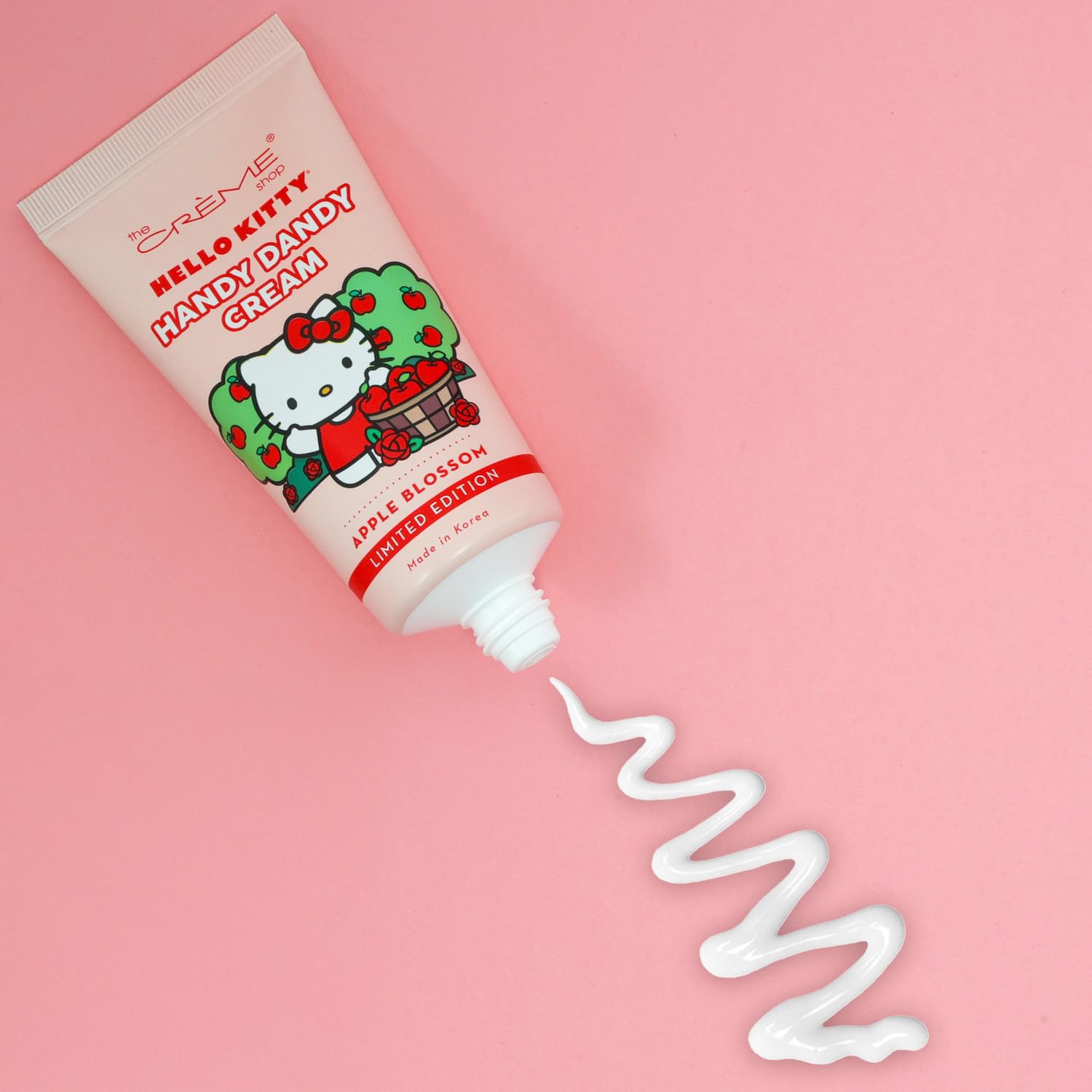 SANRIO The Creme Shop x Hello Kitty and Friends Hand Lotion Pack - Bundle with 3 Shea Butter + Vitamin E Hello Kitty Lotions Scents Strawberry Cake, Apple Blossom, Peach Plus Bookmark Lotion Set - Image 5