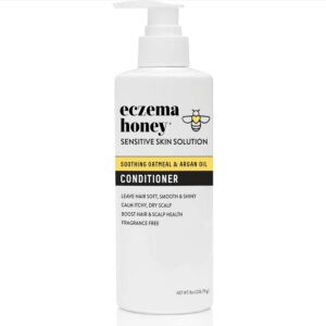ECZEMA HONEY Nourishing Conditioner - Helps with Psoriasis, Dermatitis, & Flaking - Daily Dandruff Conditioner & Scalp Care - Itchy Scalp Treatment for Men, Women & Kids (8 Oz)