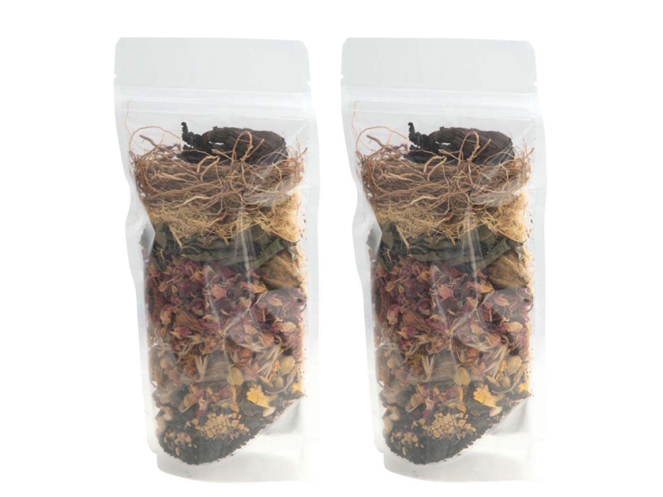 Yogi’s Gift | Ayurvedic Herbal Hair Oil Mix | 75 g x 2 packs | 18 Essential Herbs For Growth | 100% Natural Product Of India