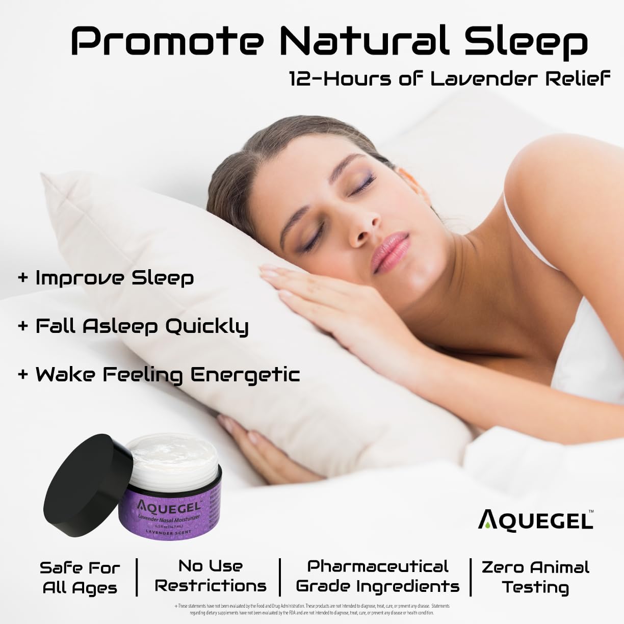 Nasal Moisturizer+Lavender (Sleep Easy), 12-Hour Nasal Dryness Relief, Water Based Nose Gel, Oxygen Therapy Nasal Moisturizer, Dry Nose, Nasal Dryness, Nosebleeds, CPAP, Natural Sleep Remedy - Image 5
