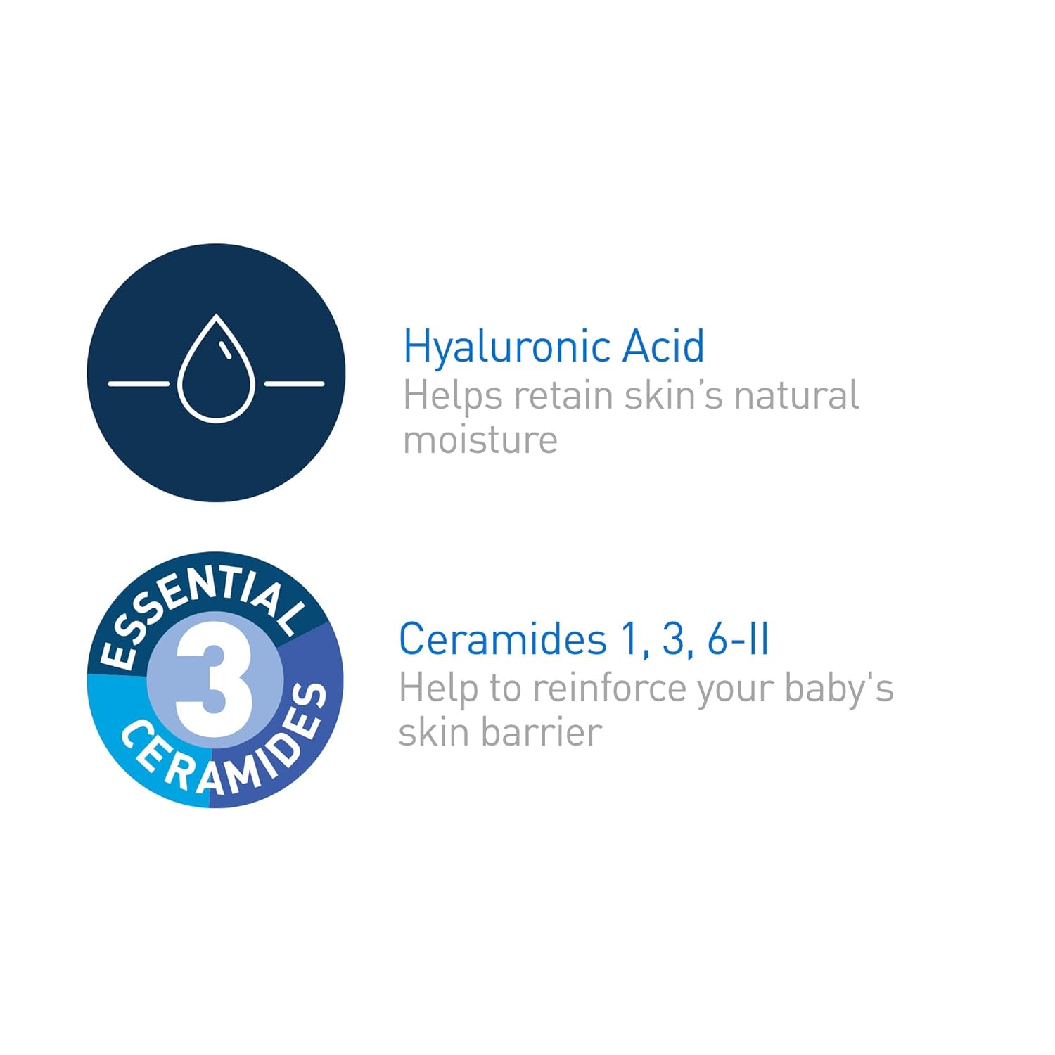 CeraVe Baby Cream, Gentle Moisturizing Cream with Hyaluronic Acid, Paraben, Phthalate, & Fragrance Free, 5 Ounce - Image 5