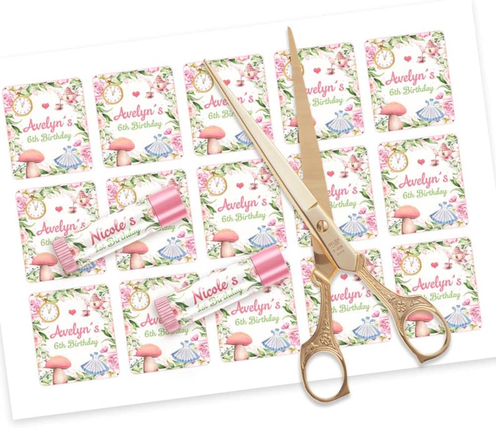 20 Pcs Custom Waterproof Lip Gloss Balm Tube Stickers Labels, 45x52mm - Image 6